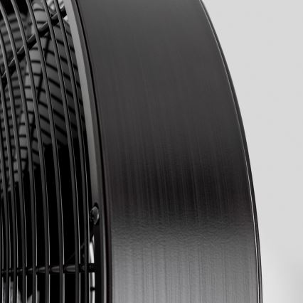 ZEVENTI - Ventilador de parede FREEZE 50W/230V diâmetro 45 cm preto + comando remoto