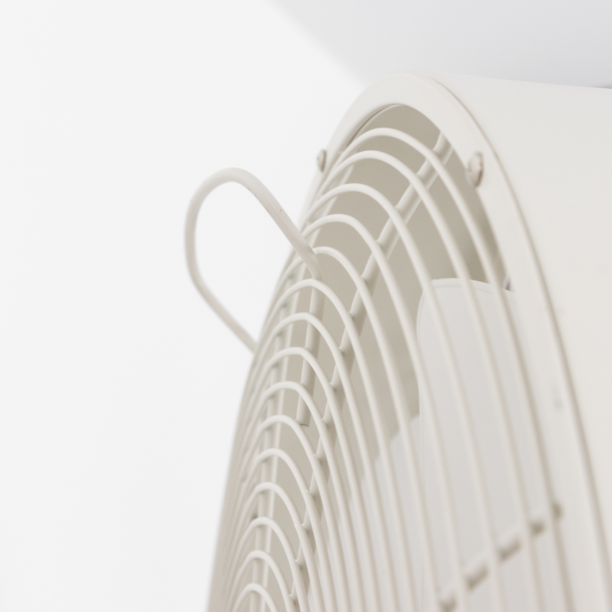 ZEVENTI - Ventilador de parede FREEZE 50W/230V Ø 45 cm branco + comando remoto