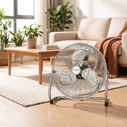 ZEVENTI - Ventilador de pé FLOW 100W/230V