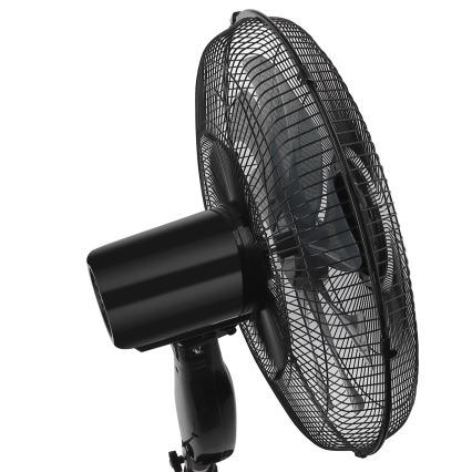 ZEVENTI - Ventilador de pé FLOW 55W/230V 130 cm preto + controlo remoto