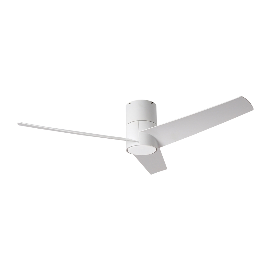 ZEVENTI - Ventilador de teto BARROSA LED/18W/230V 3000/4000/6000K Wi-Fi Tuya branco + controlo remoto
