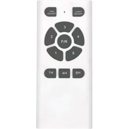 ZEVENTI - Ventilador de teto LED LUCCA LED/18W/230V 3000/4000/6000K Wi-Fi Tuya castanho + comando remoto