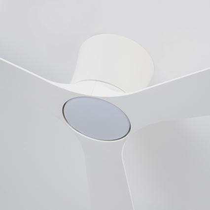 ZEVENTI - Ventilador de teto LED dimerizável AUREX LED/24W/230V 3000/4000/6000K Wi‑Fi Tuya branco + comando remoto