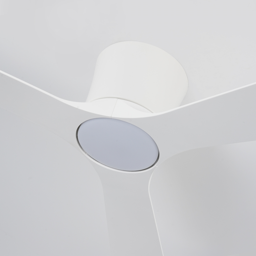 ZEVENTI - Ventilador de teto LED dimerizável AUREX LED/24W/230V 3000/4000/6000K Wi‑Fi Tuya branco + comando remoto