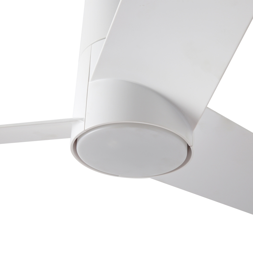 ZEVENTI - Ventilador de teto BARROSA LED/18W/230V 3000/4000/6000K Wi-Fi Tuya branco + controlo remoto