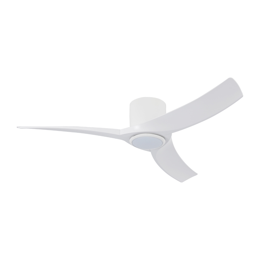 ZEVENTI - Ventilador de teto LED dimerizável ORBITO LED/24W/230V 3000/4000/6000K Wi-Fi Tuya branco + controlo remoto