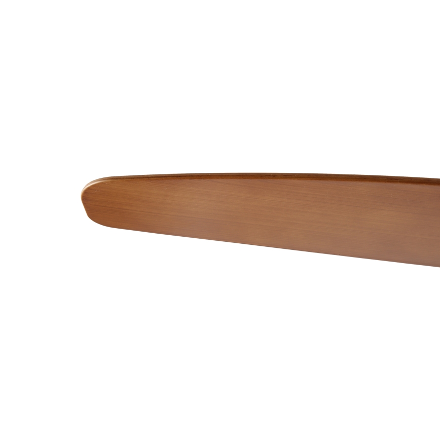 ZEVENTI - Ventilador de teto LED PADUA LED/18W/230V 3000/4000/6000K Wi-Fi Tuya branco/castanho + comando remoto