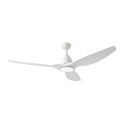 ZEVENTI - Ventilador de teto LED URBINO LED/20W/230V 3000/4000/6000K Wi-Fi Tuya branco + controlo remoto