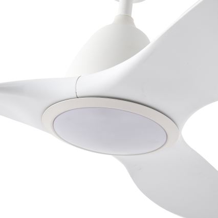 ZEVENTI - Ventilador de teto LED URBINO LED/20W/230V 3000/4000/6000K Wi-Fi Tuya branco + controlo remoto