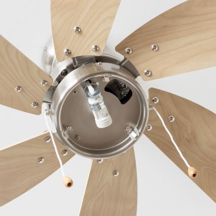 ZEVENTI - Ventoinha de teto FAMARA 1xE14/60W/230V bege