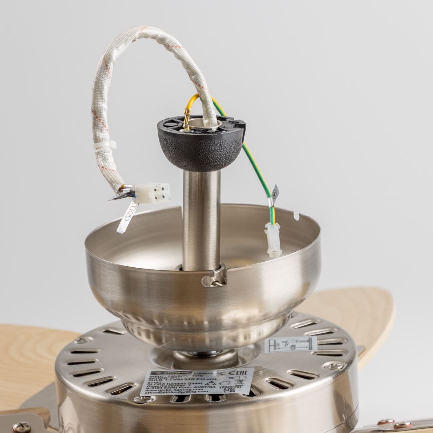 ZEVENTI - Ventoinha de teto FAMARA 1xE14/60W/230V bege