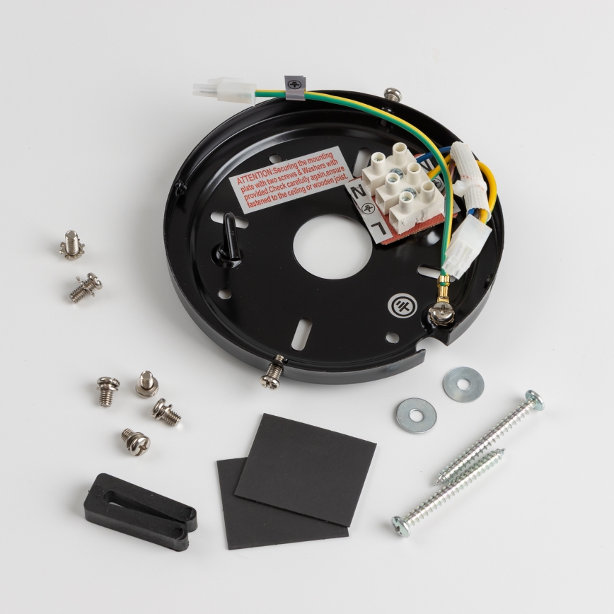 ZEVENTI - Ventoinha de teto FAMARA 1xE14/60W/230V branco