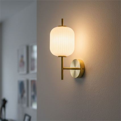 Zuma Line - Aplique de parede LED/6,5W/230V dourado
