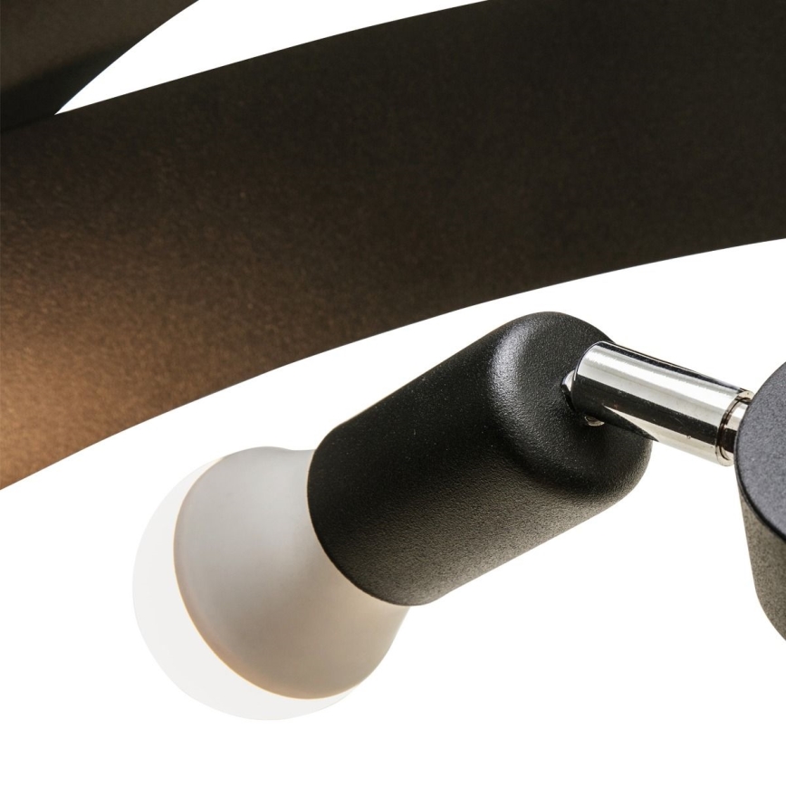 Zuma Line - Candelabro suspenso 3xE27/40W/230V preto