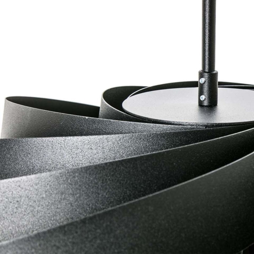 Zuma Line - Candelabro suspenso 4xE27/40W/230V preto