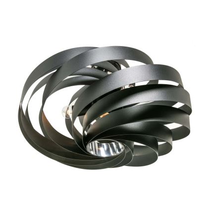 Zuma Line - Candelabro suspenso 4xE27/40W/230V preto