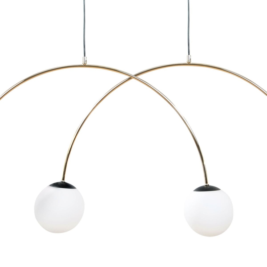 Zuma Line - Lustre suspenso por cabo 4xE14/10W/230V dourado
