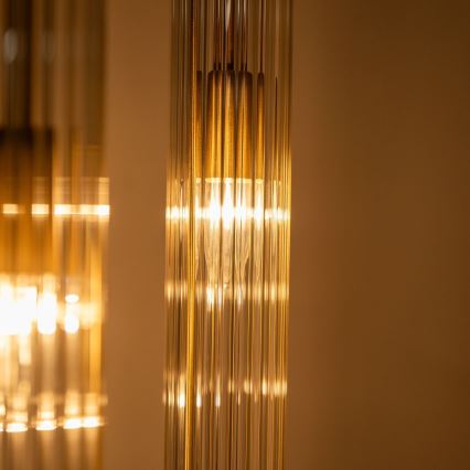 Zuma Line - Lustre suspenso por cabo 3xE14/7W/230V dourado