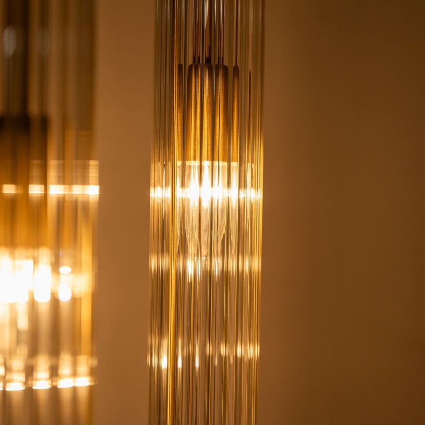 Zuma Line - Lustre suspenso por cabo 3xE14/7W/230V dourado