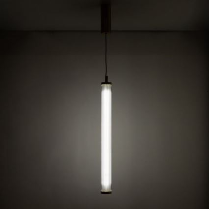 Zuma Line - Lustre LED regulável suspenso por cabo LED/26W/230V 2700-6500K dourado + controlo remoto