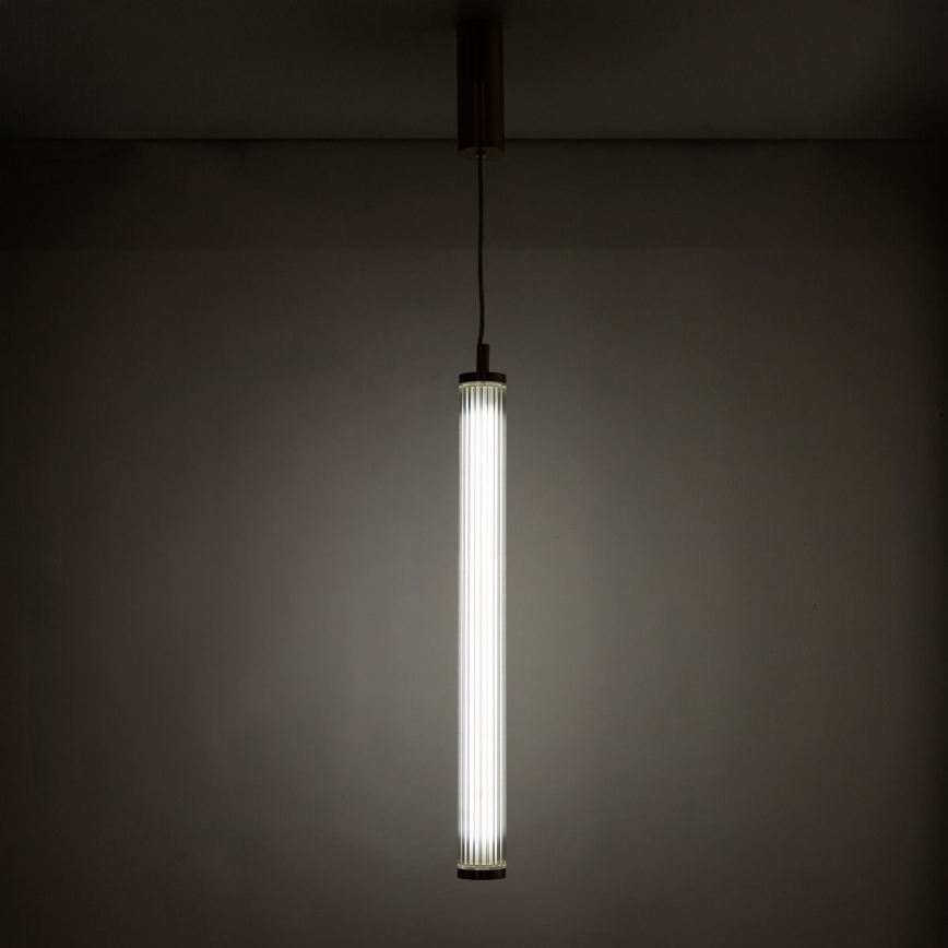Zuma Line - Lustre LED regulável suspenso por cabo LED/26W/230V 2700-6500K dourado + controlo remoto