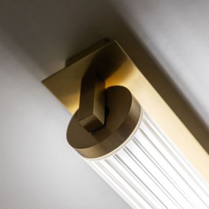 Zuma Line - Aplique de parede LED dimerizável LED/26W/230V 2700-6500K dourado + controlo remoto