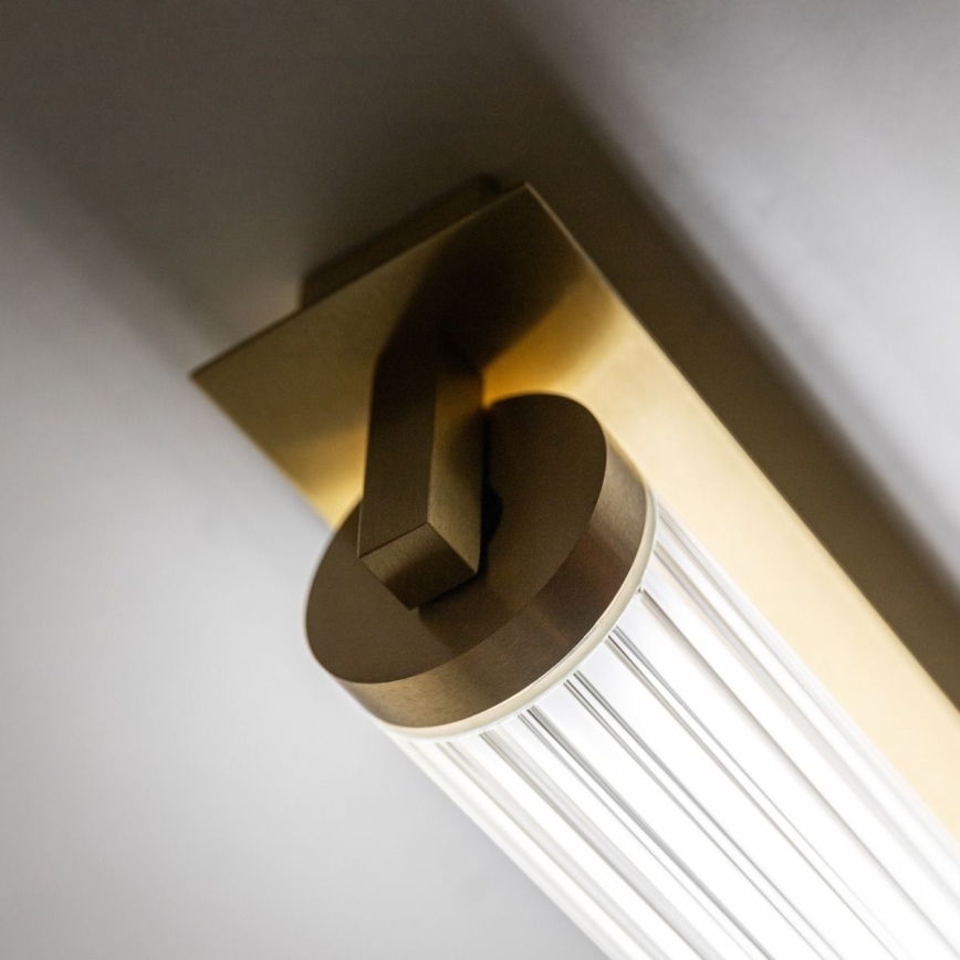 Zuma Line - Aplique de parede LED dimerizável LED/26W/230V 2700-6500K dourado + controlo remoto