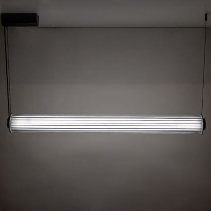 Zuma Line - Lustre LED regulável suspenso por cabo LED/39W/230V 2700-6500K preto + comando remoto