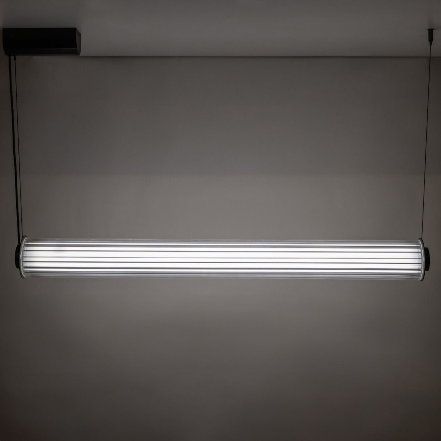 Zuma Line - Lustre LED regulável suspenso por cabo LED/39W/230V 2700-6500K preto + comando remoto