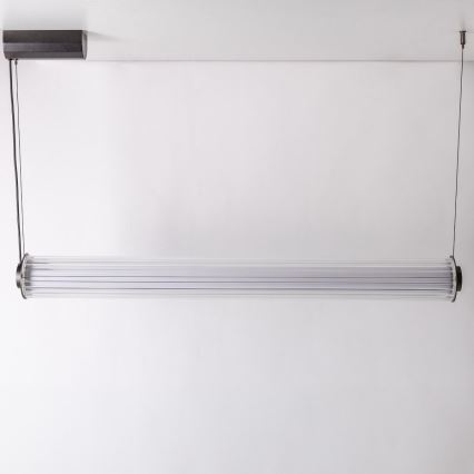 Zuma Line - Lustre LED regulável suspenso por cabo LED/39W/230V 2700-6500K preto + comando remoto