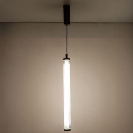 Zuma Line - Lustre LED dimerizável suspenso por cabo LED/26W/230V 2700-6500K preto + comando remoto