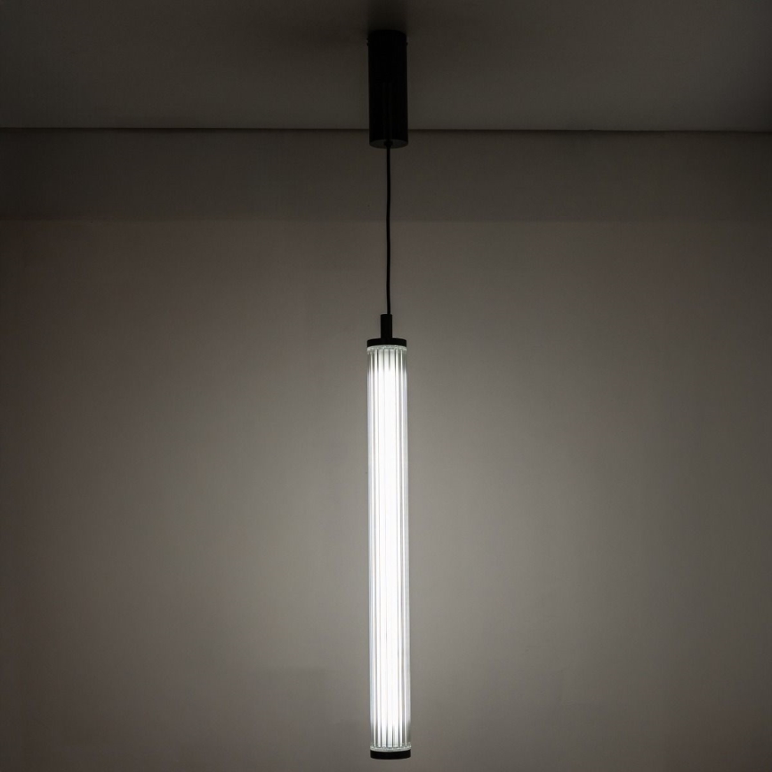 Zuma Line - Lustre LED dimerizável suspenso por cabo LED/26W/230V 2700-6500K preto + comando remoto