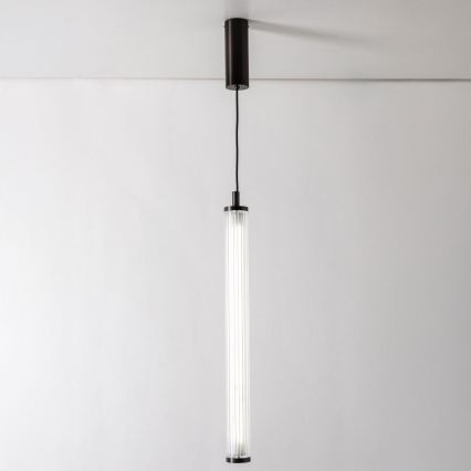 Zuma Line - Lustre LED dimerizável suspenso por cabo LED/26W/230V 2700-6500K preto + comando remoto