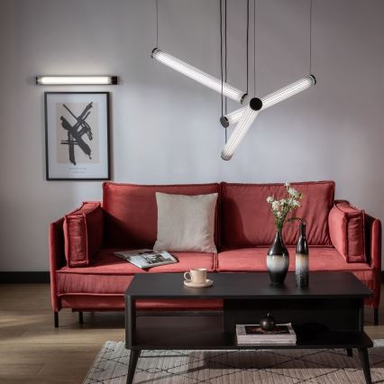 Zuma Line - Lustre LED dimerizável suspenso por cabo LED/64W/230V 2700-6500K preto + controlo remoto