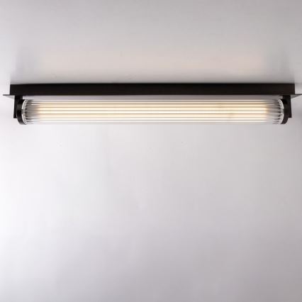 Zuma Line - Luminária de parede LED dimerizável LED/26W/230V 2700-6500K preta + comando remoto