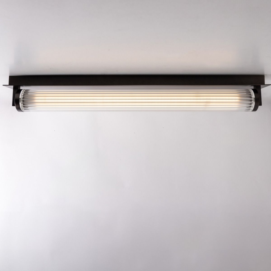 Zuma Line - Luminária de parede LED dimerizável LED/26W/230V 2700-6500K preta + comando remoto