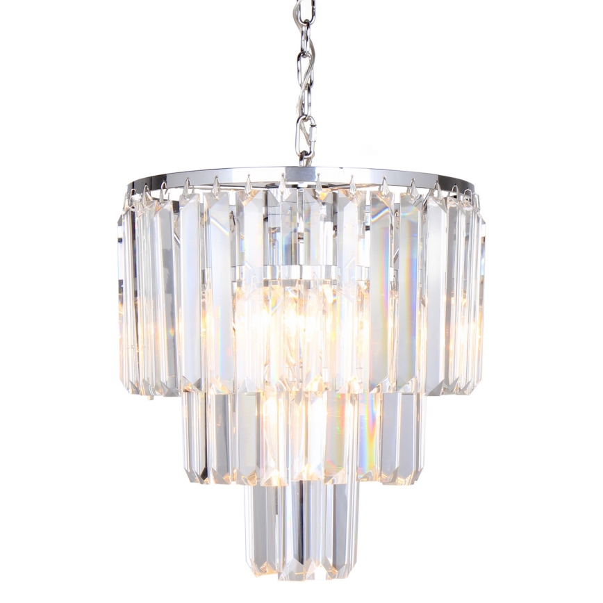 Zuma Line - Candelabro suspenso de cristal 4xE14/40W/230V