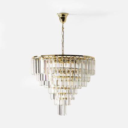Zuma Line - Lustre com corrente 20xE14/40W/230V dourado
