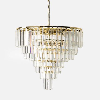 Zuma Line - Lustre com corrente 20xE14/40W/230V dourado
