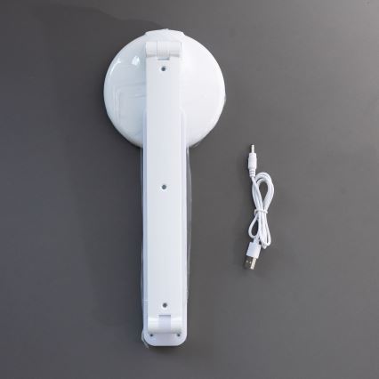 Zuma Line - Lâmpada de mesa recarregável LED/6W/1200 mAh 3000/4500/6000K CRI 90 branca