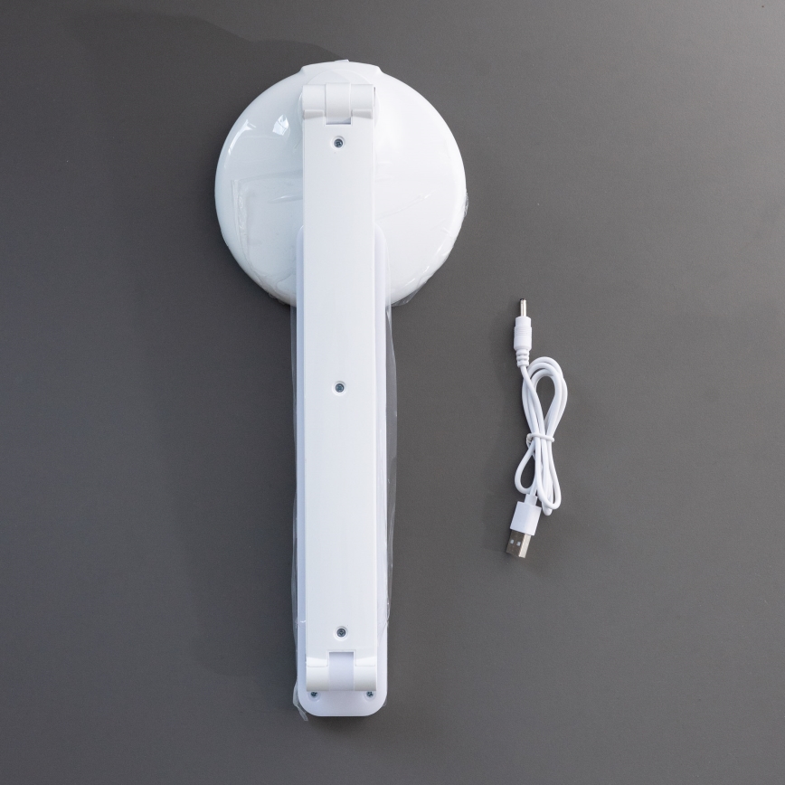 Zuma Line - Lâmpada de mesa recarregável LED/6W/1200 mAh 3000/4500/6000K CRI 90 branca