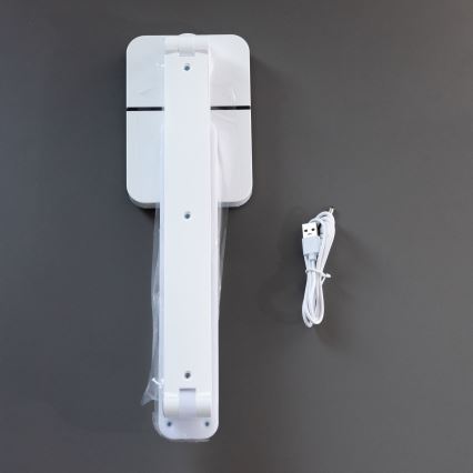 Zuma Line - Lâmpada de mesa recarregável LED/8W/1200 mAh 3000/4500/6000K CRI 90 branca