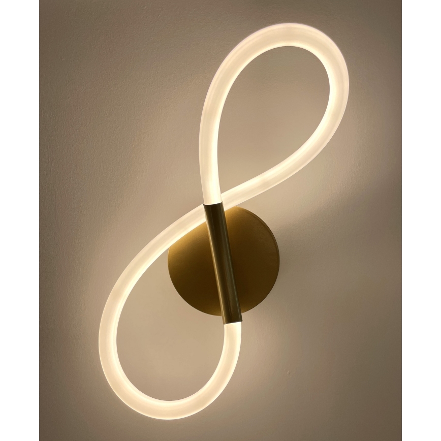 Zuma Line - Iluminação de parede LED LED/14W/230V 3000/4000/6000K dourado