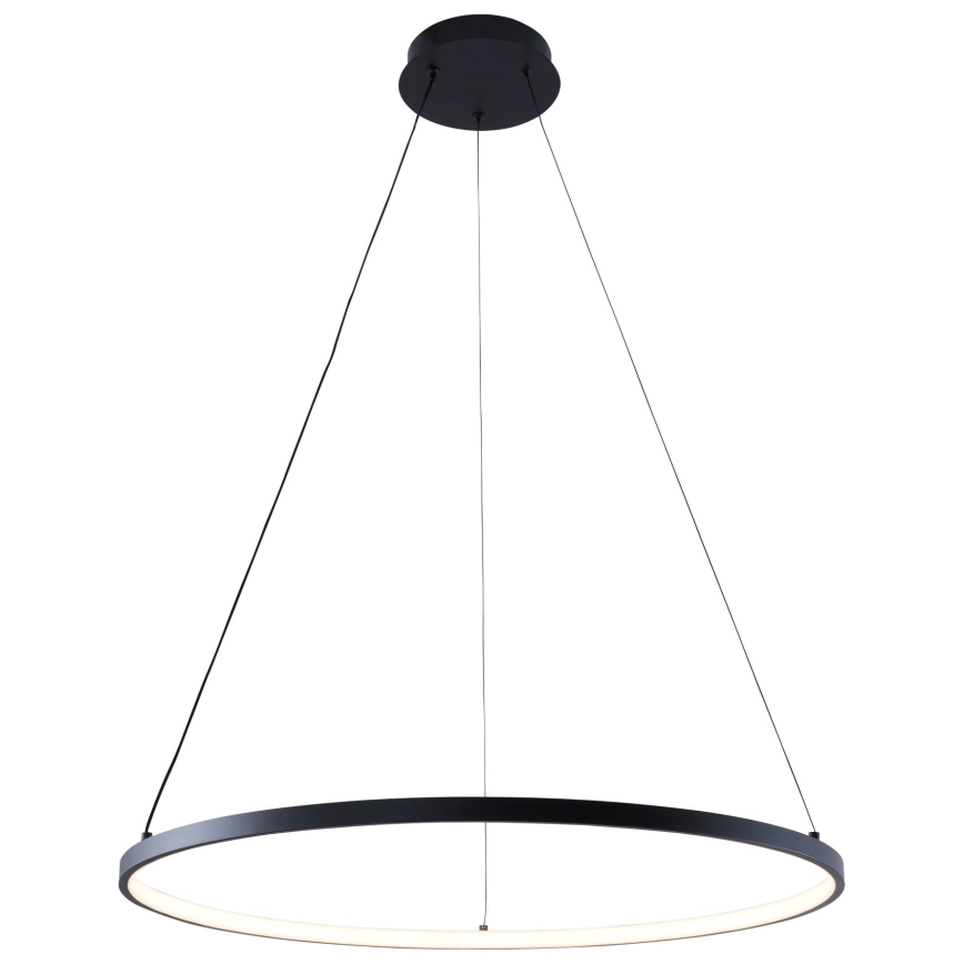 Zuma Line - Candeeiro suspenso LED LED/28W/230V 3000/4000/6000K diâmetro 60 cm preto