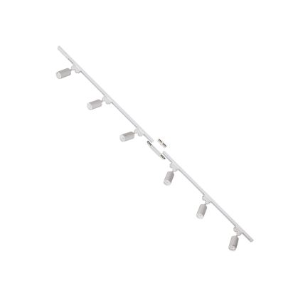Zuma Line - Foco em sistema de carril 6xGU10/35W/230V branco