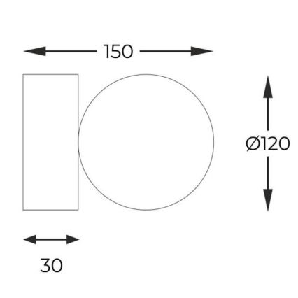 Zuma Line - Iluminação de parede 1xG9/40W/230V