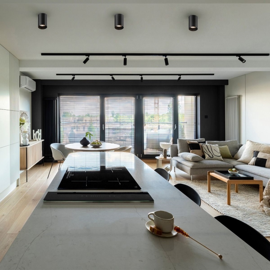 Zuma Line - Spot de teto 1xGU10/50W/230V preto