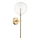 Zuma Line - Aplique de parede 1xG4/2W/230V dourado