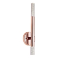 Zuma Line - Candeeiro de parede LED 2xLED/5W/230V Rosa dourado