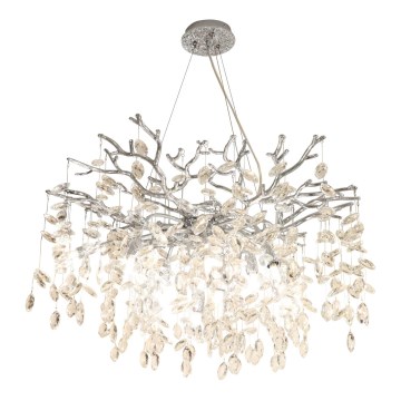 Zuma Line - Candeeiro suspenso 10xG9/3,5W/230V cromado brilhante